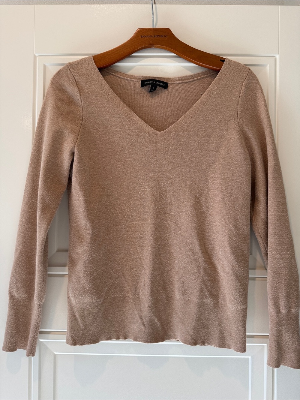 Banana Republic Women's Knit Sweater in Light Taupe